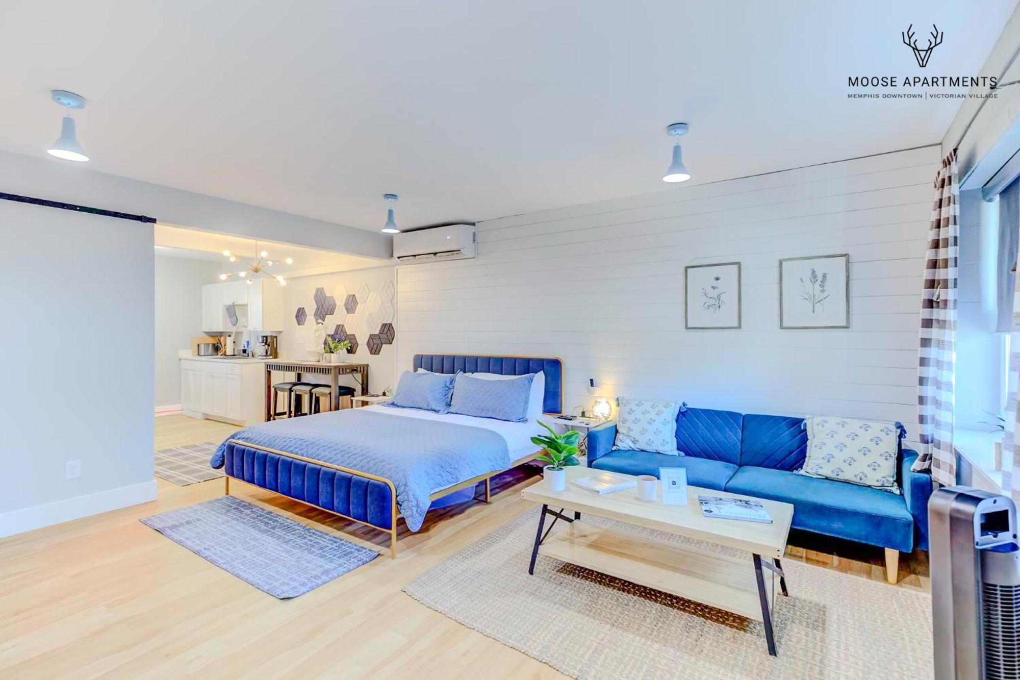 The Moose #8 - Modern Luxe Loft With King Bed & Free Parking & Wifi Daire Memphis Dış mekan fotoğraf