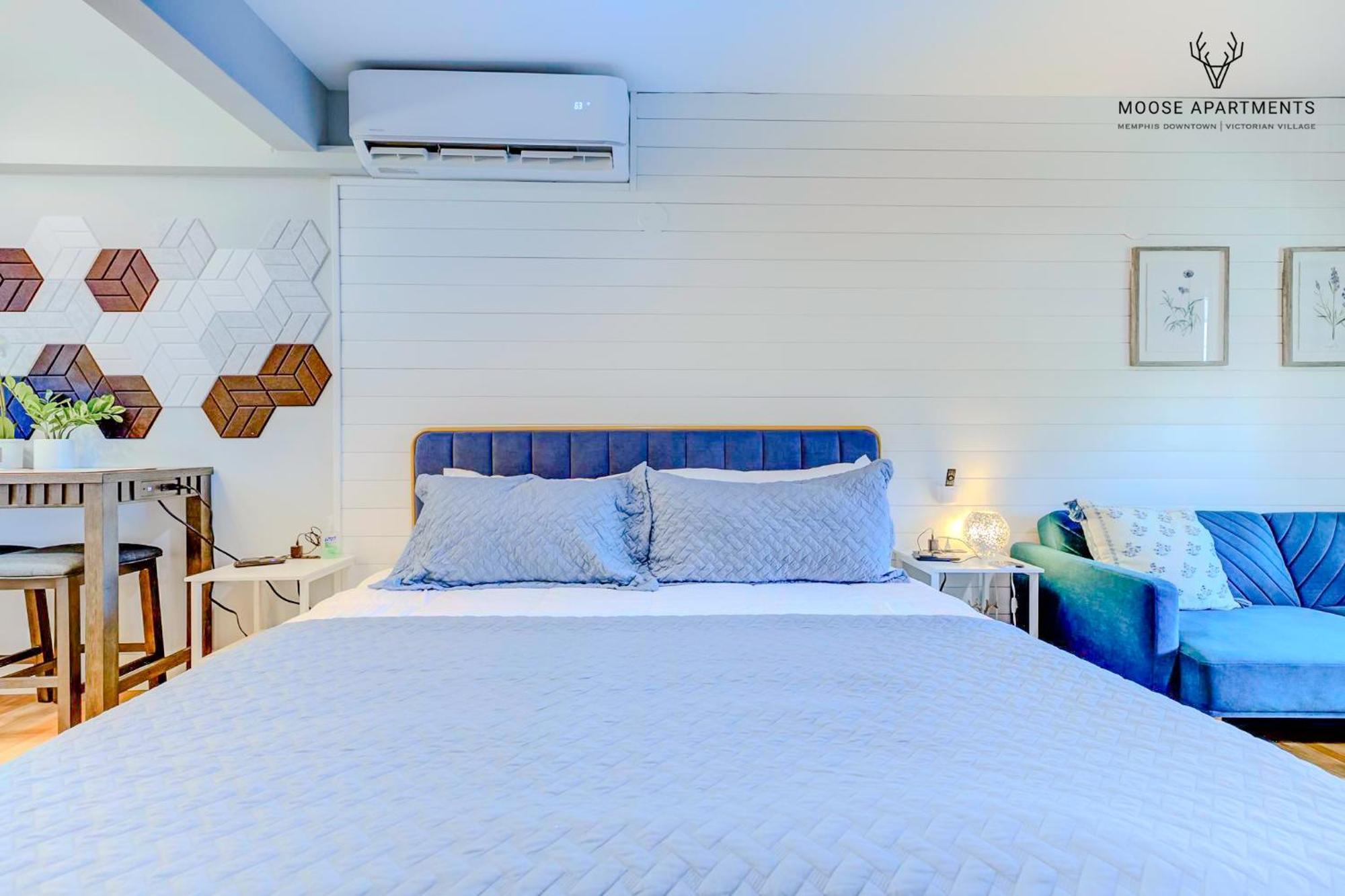 The Moose #8 - Modern Luxe Loft With King Bed & Free Parking & Wifi Daire Memphis Dış mekan fotoğraf