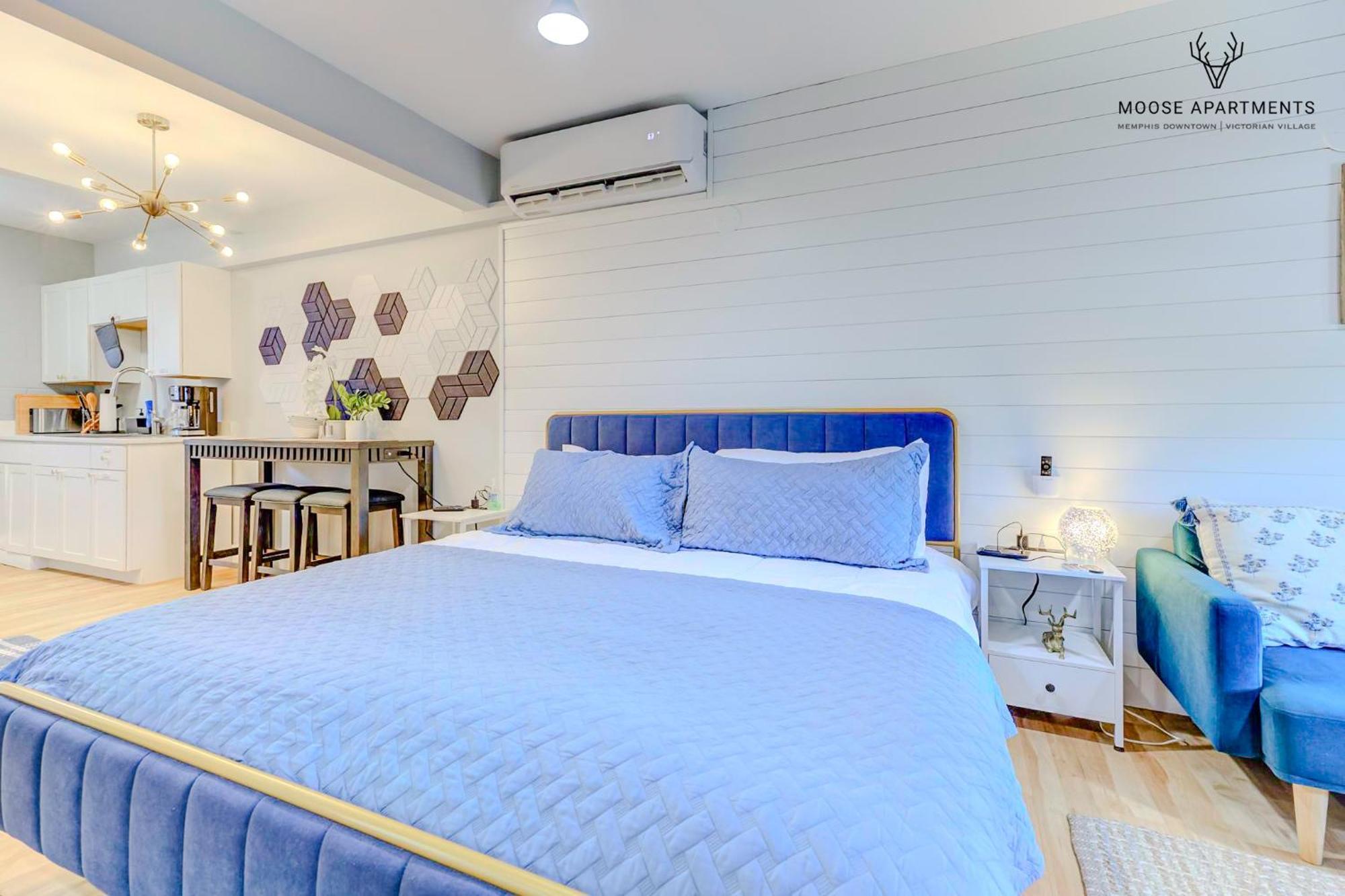 The Moose #8 - Modern Luxe Loft With King Bed & Free Parking & Wifi Daire Memphis Dış mekan fotoğraf